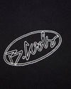 1990 Crop T-shirt Black