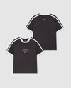 BB14 Crop T-shirt Aged Black