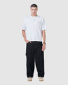Script Crop T-shirt White