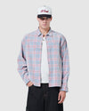 Cabin Shirt Pink Cord Plaid