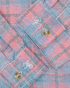 Cabin Shirt Pink Cord Plaid