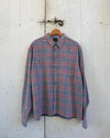Cabin Shirt Pink Cord Plaid