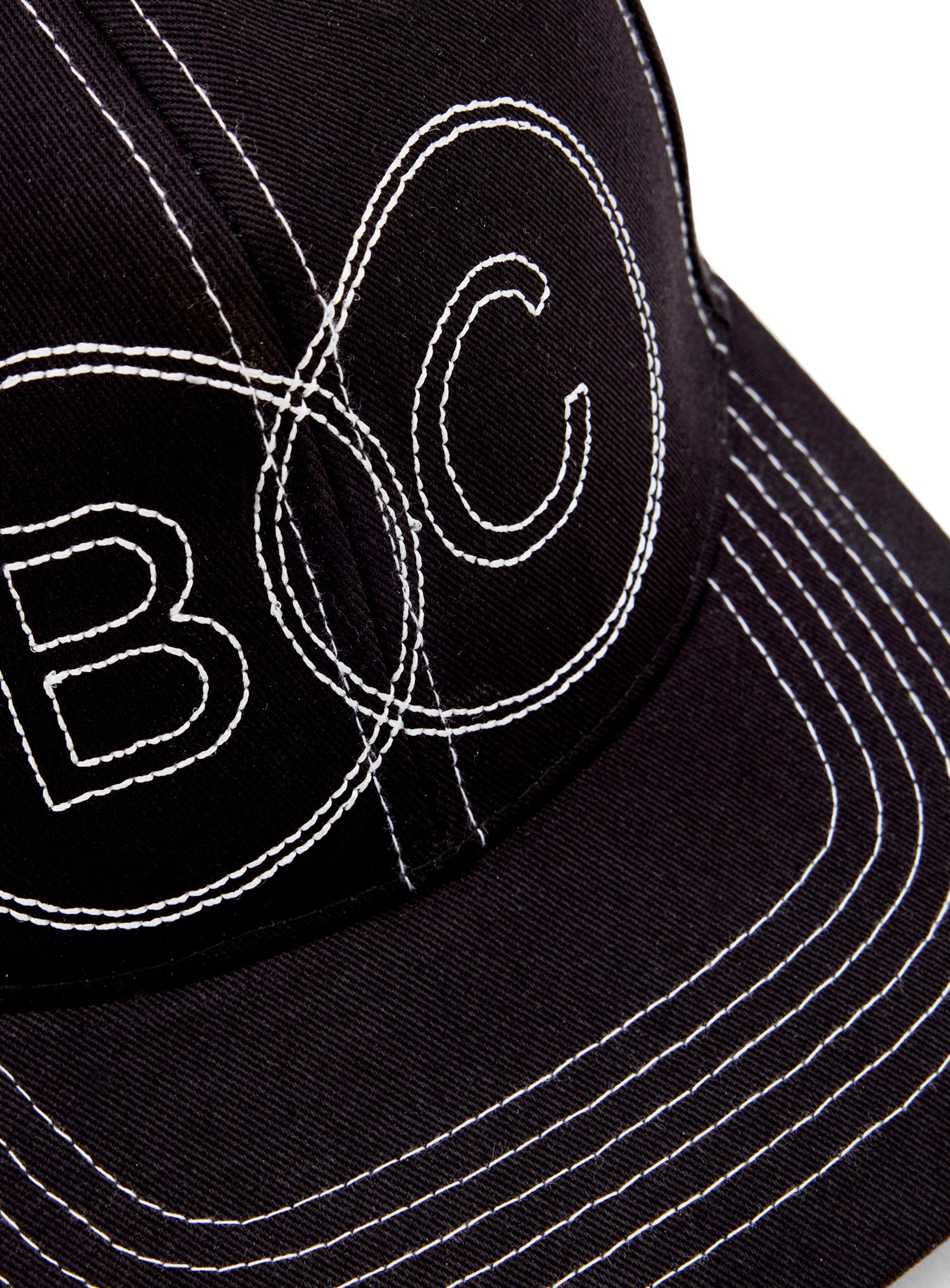 Stitch Cap Black Ð Barney Cools