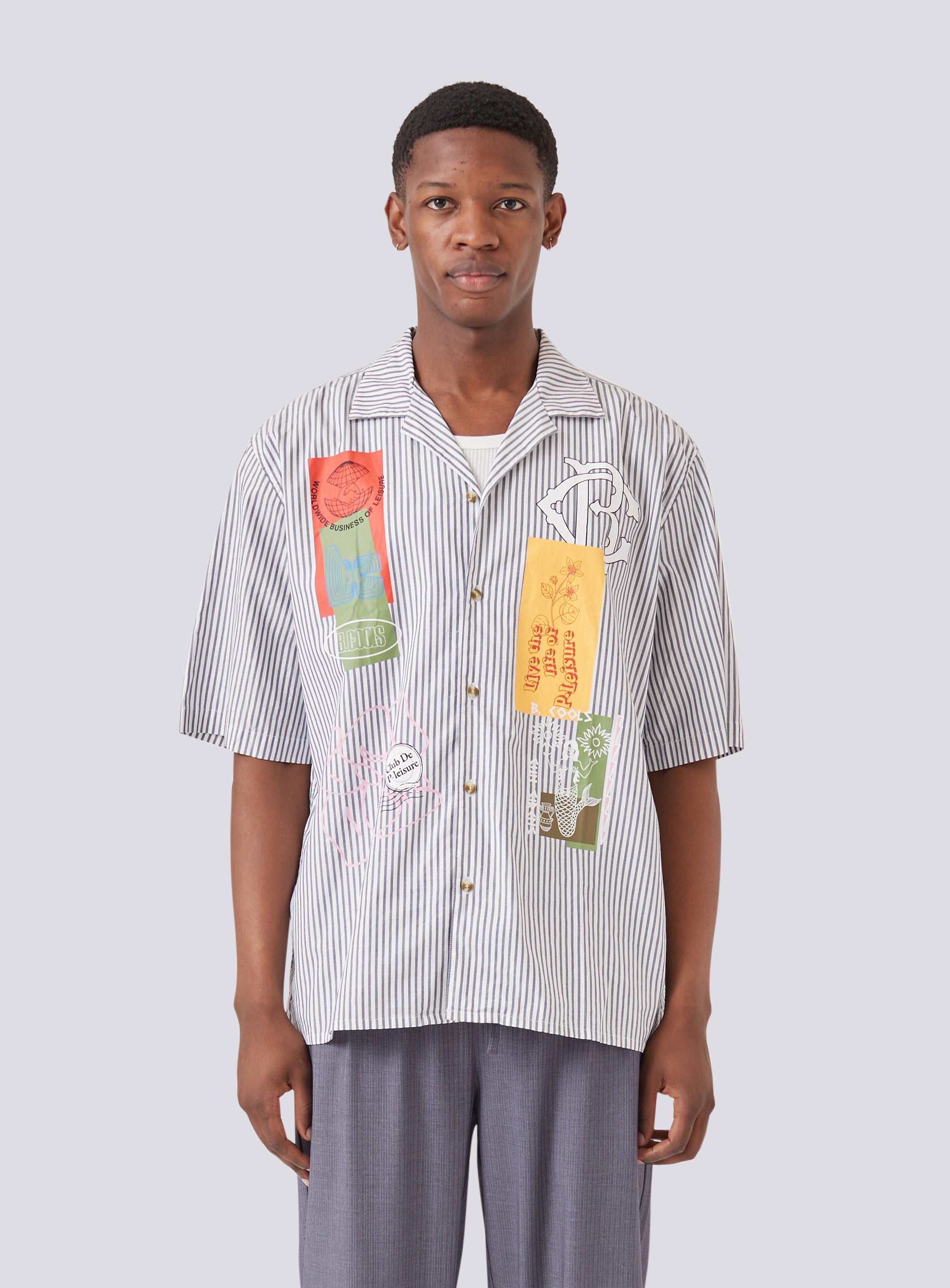 D-Tech Shirt Blue Stripe - Sold Out – Barney Cools