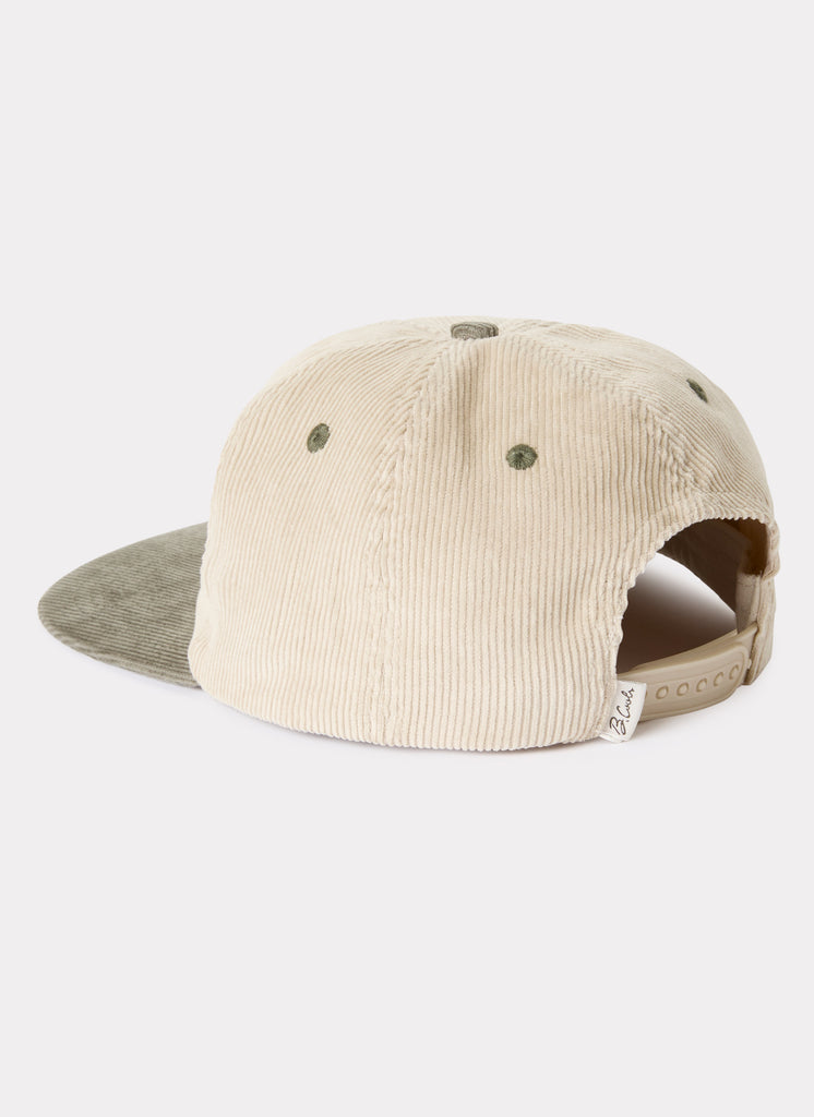 Heatwave Cap White/Sage Cord – Barney Cools