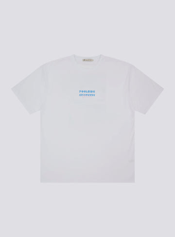 Poolside Vice Tee White - Preview – Barney Cools