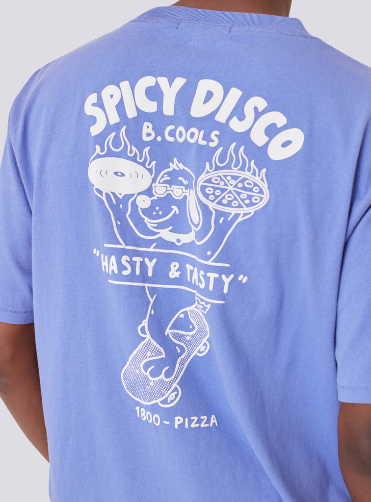Spicy Disco Tee Washed Blue Barney Cools spicy-disco-tee-washed-blue-barney-cools