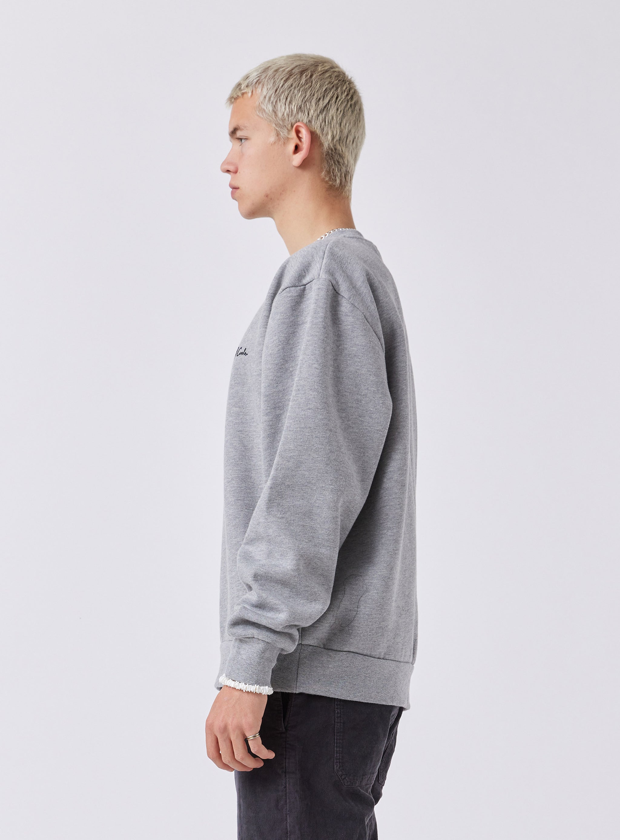 B.Cools Sweatshirt Grey Melange – Barney Cools