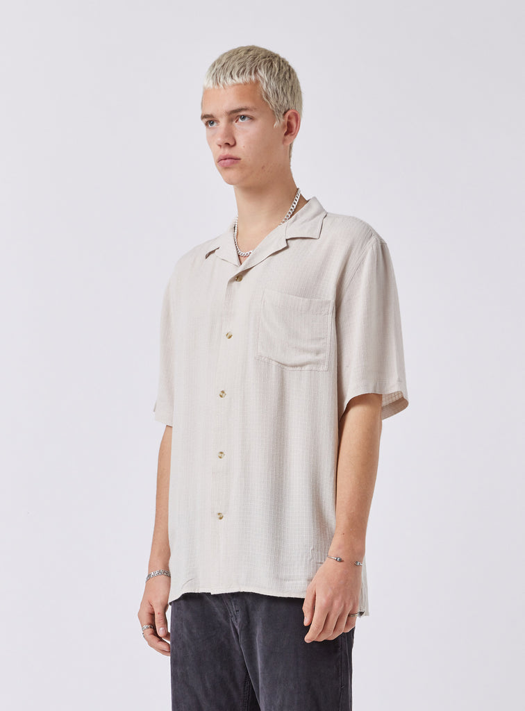 Resort Shirt Bone Jacquard – Barney Cools