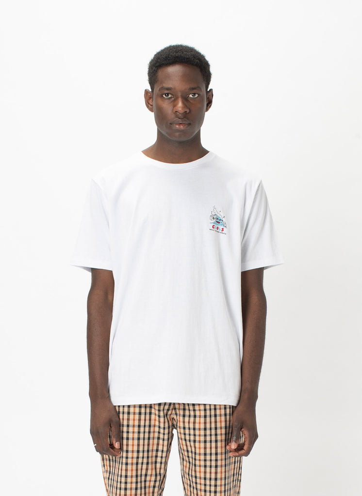 Waves Before Raves Tee White – Barney Cools