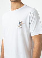 Kangaroo Tee White
