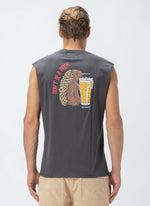 Echidna Muscle Tee Pigment Black