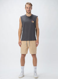 Echidna Muscle Tee Pigment Black