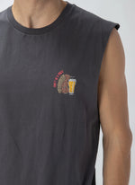 Echidna Muscle Tee Pigment Black