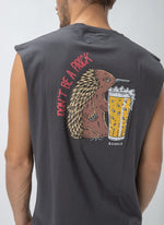 Echidna Muscle Tee Pigment Black