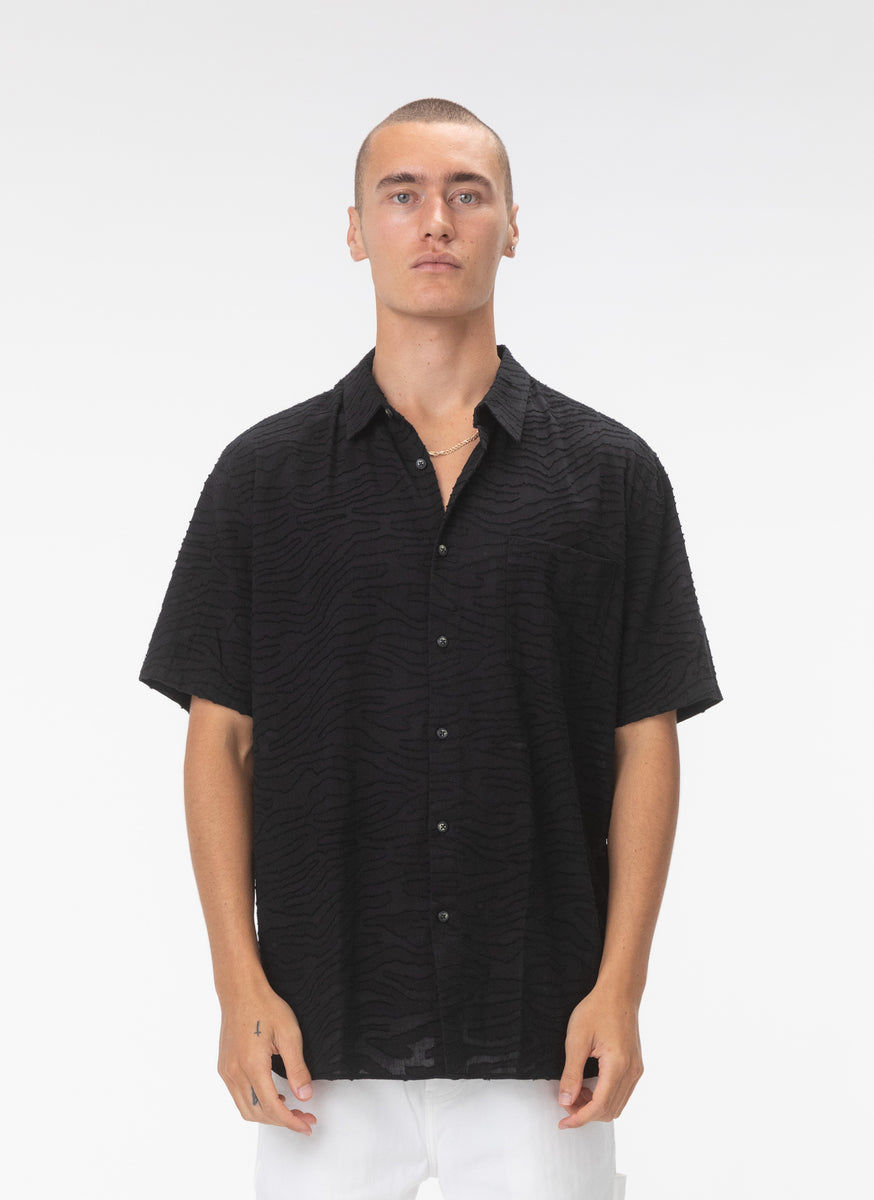 Holiday Shirt Black Leopard – Barney Cools