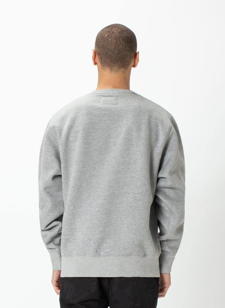 Leisure Club Crew Sweatshirt Grey Melange – Barney Cools