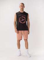 Flamingo Muscle Tee Pigment Black