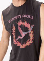 Flamingo Muscle Tee Pigment Black