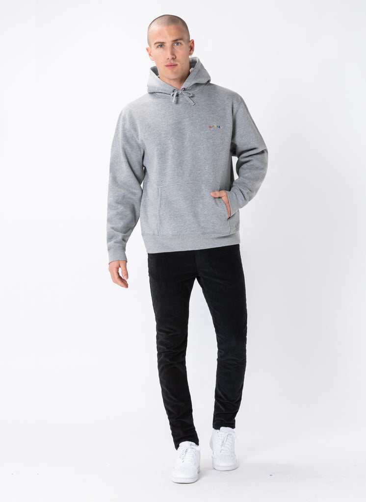 B.Nostalgic Hood Sweatshirt Grey Melange – Barney Cools